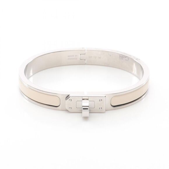 Hermes Mini Click Stainless Steel Enamel Bracelet - Picture 1 of 7